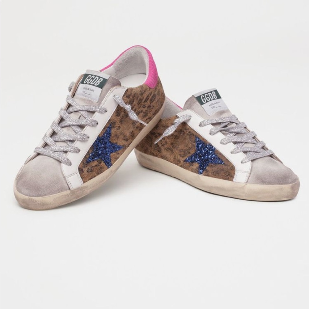 Golden Goose Super Star w/suede toe and heel. Brand new with box. *PRICE FIRM*